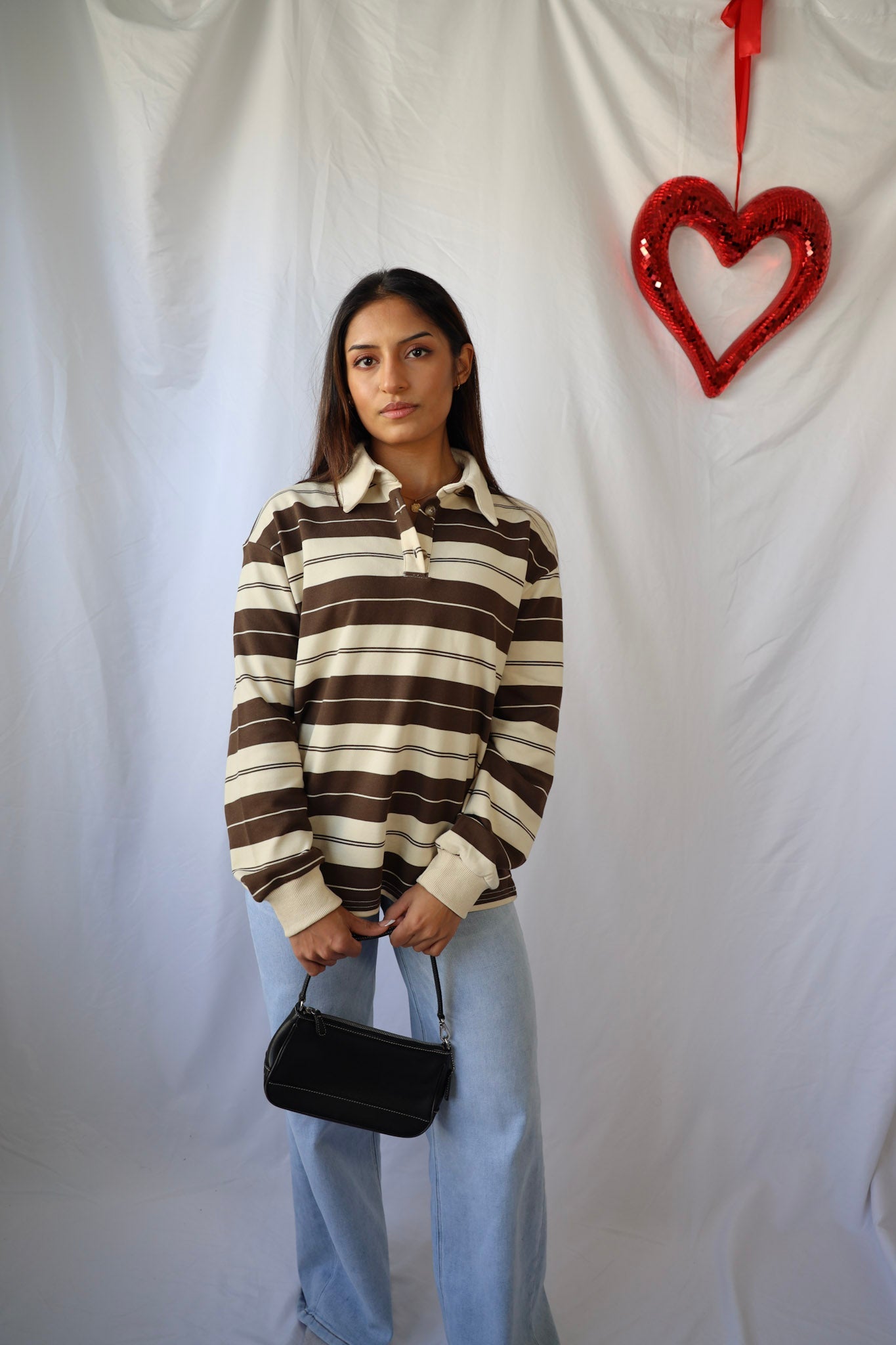 Stripe Rugby Polo Shirt
