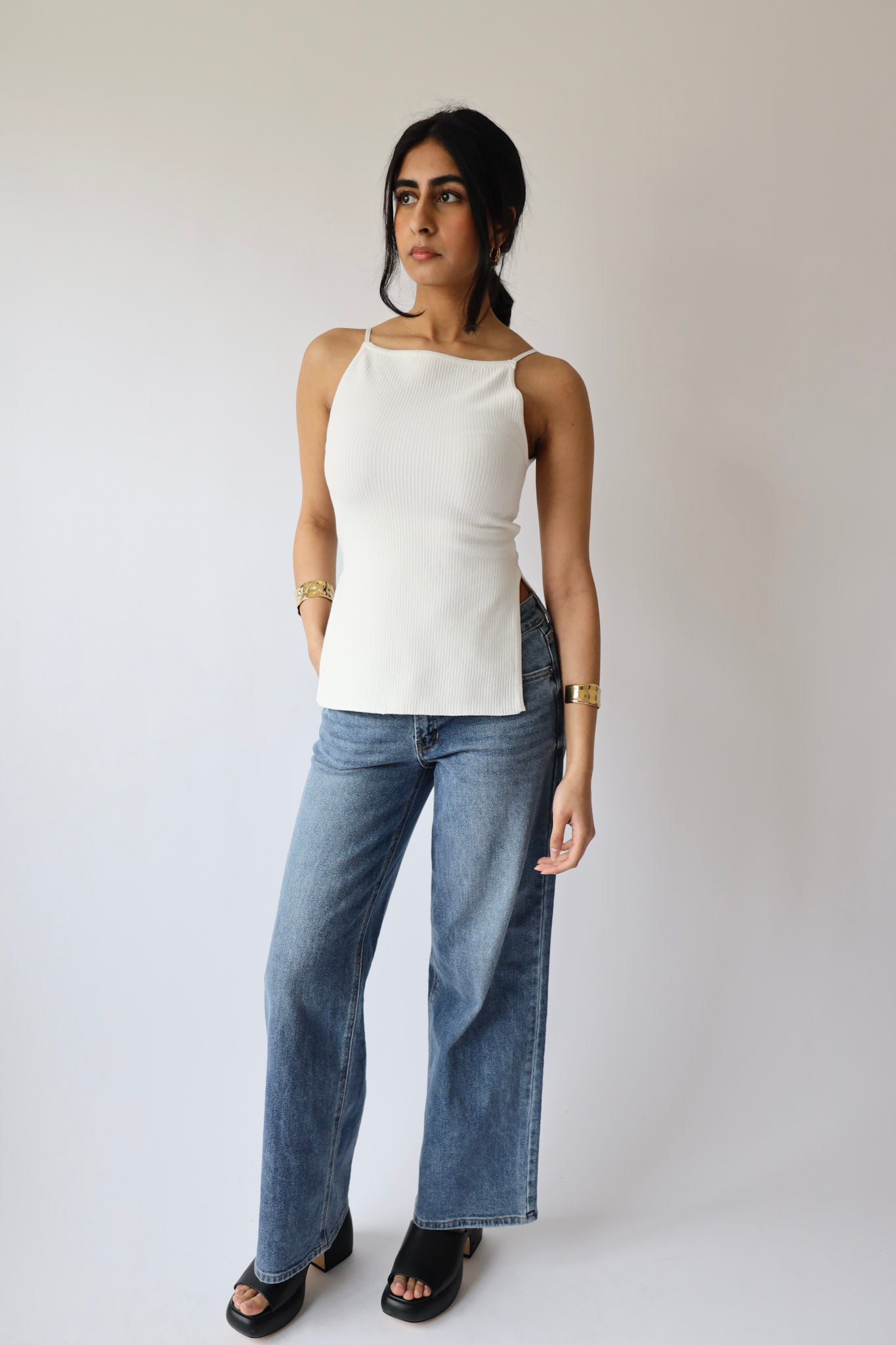 Essential Ribbed Tank