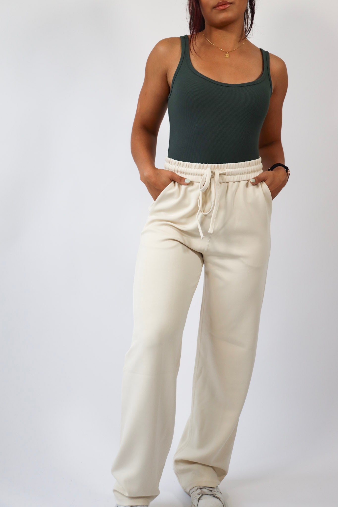 Square Neck Ribbed Bodysuit