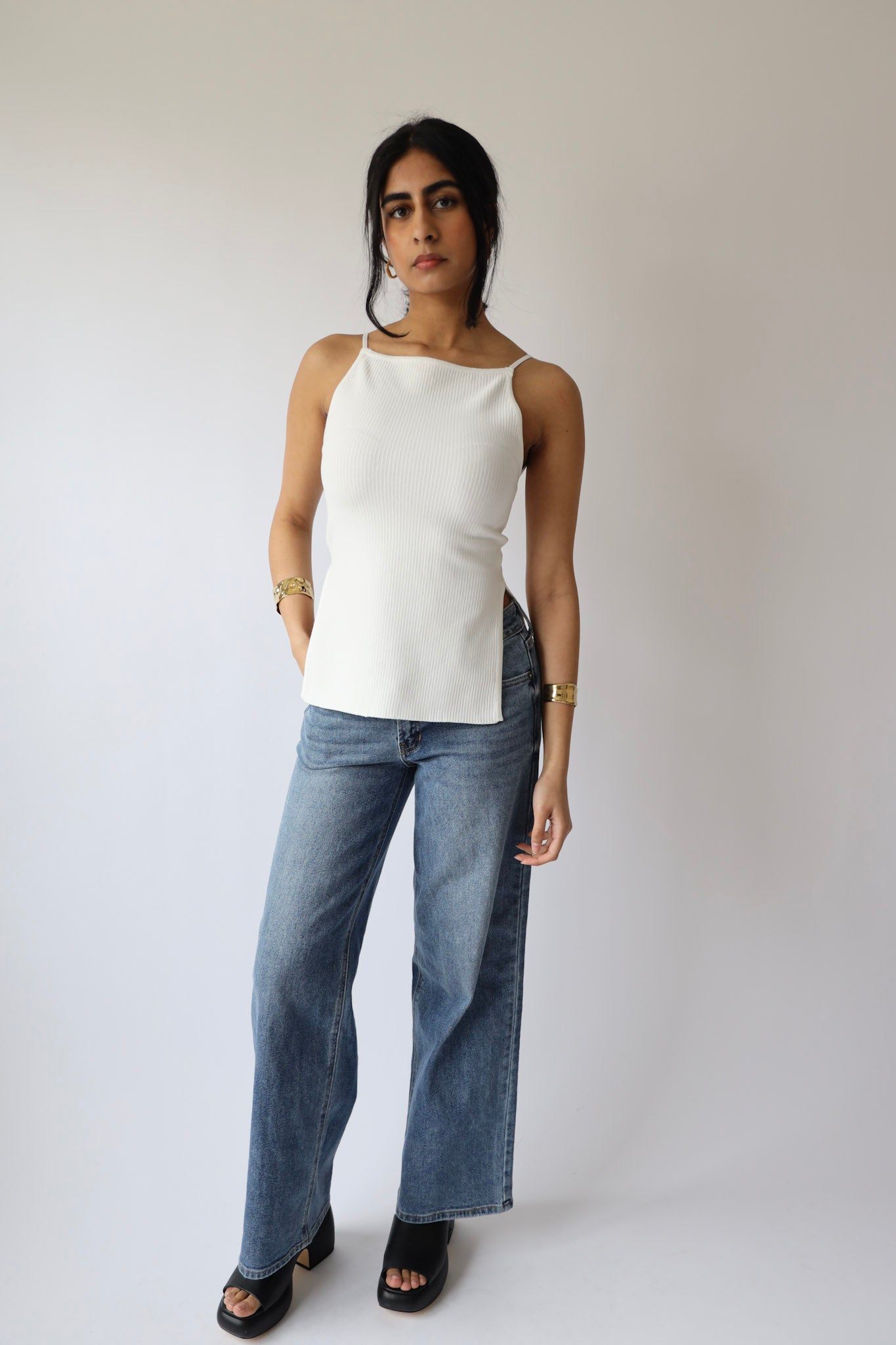 Essential Ribbed Tank