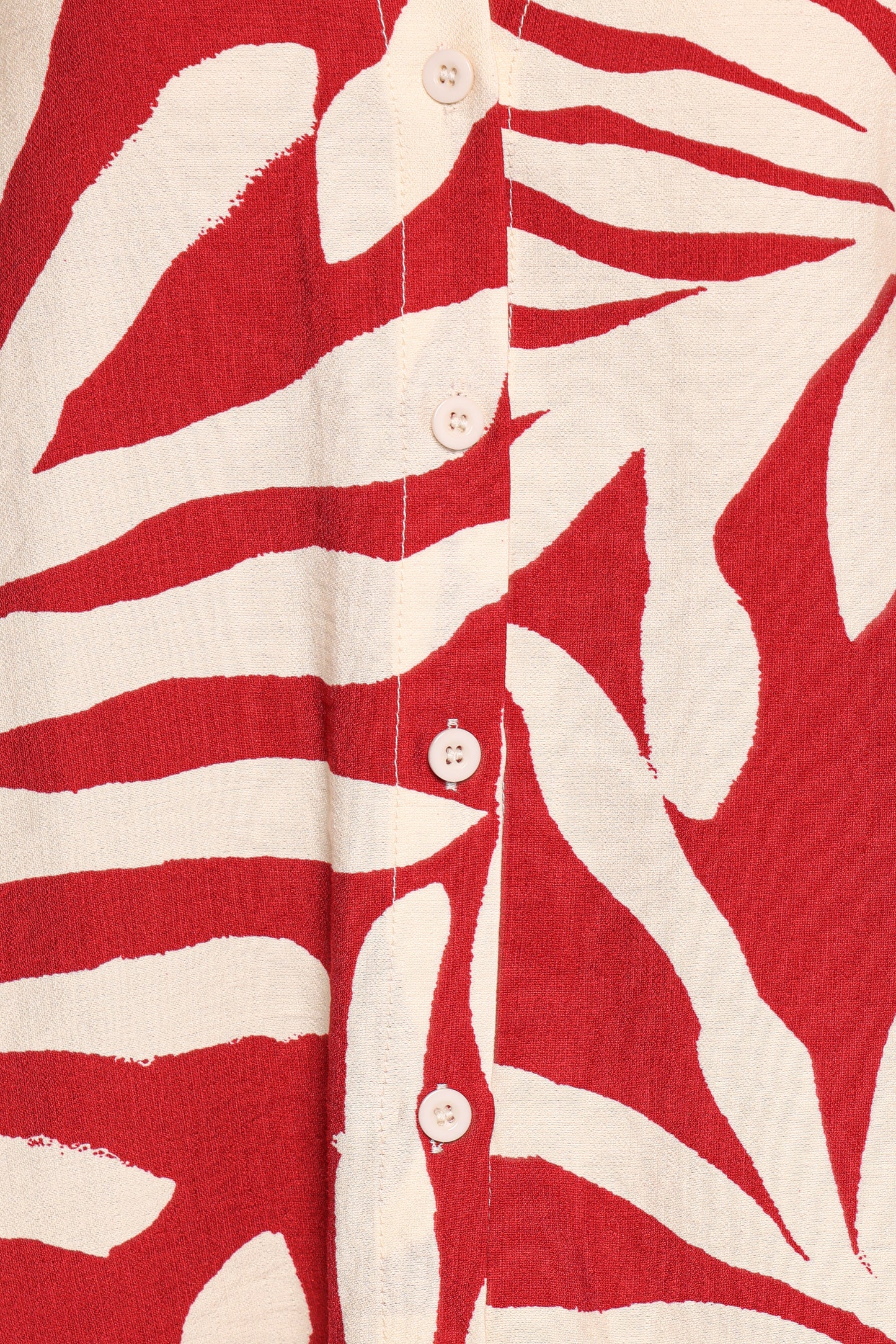 Lilo Short Set - Red Palm Print