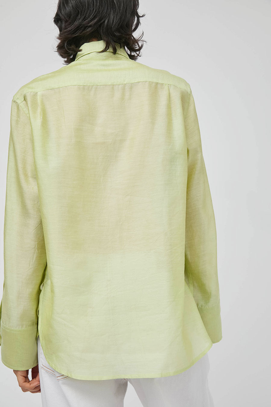 NYMANE Hutton Shirt in Lime