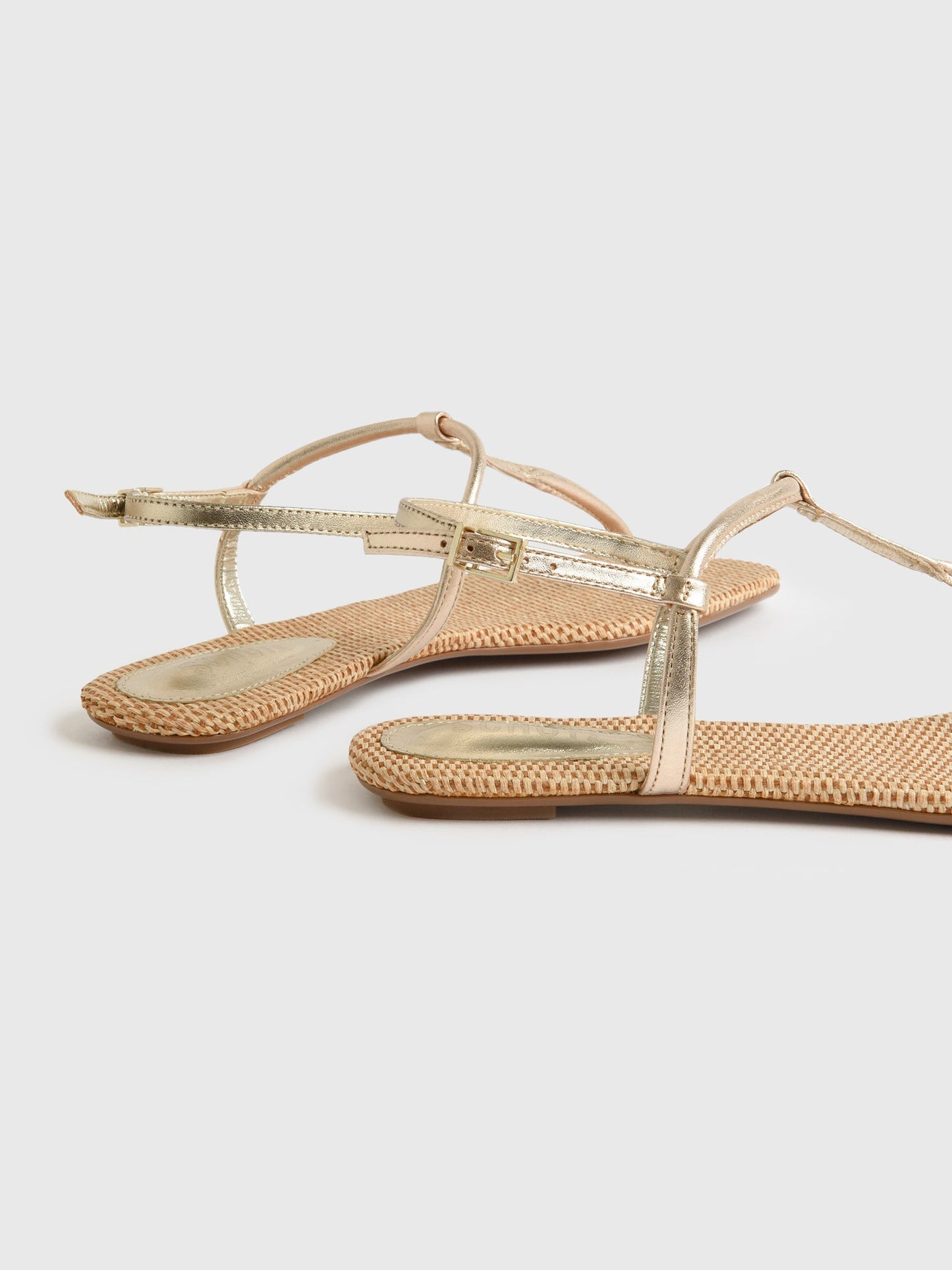 Schutz Women's Elsha Metallic Leather Sandal