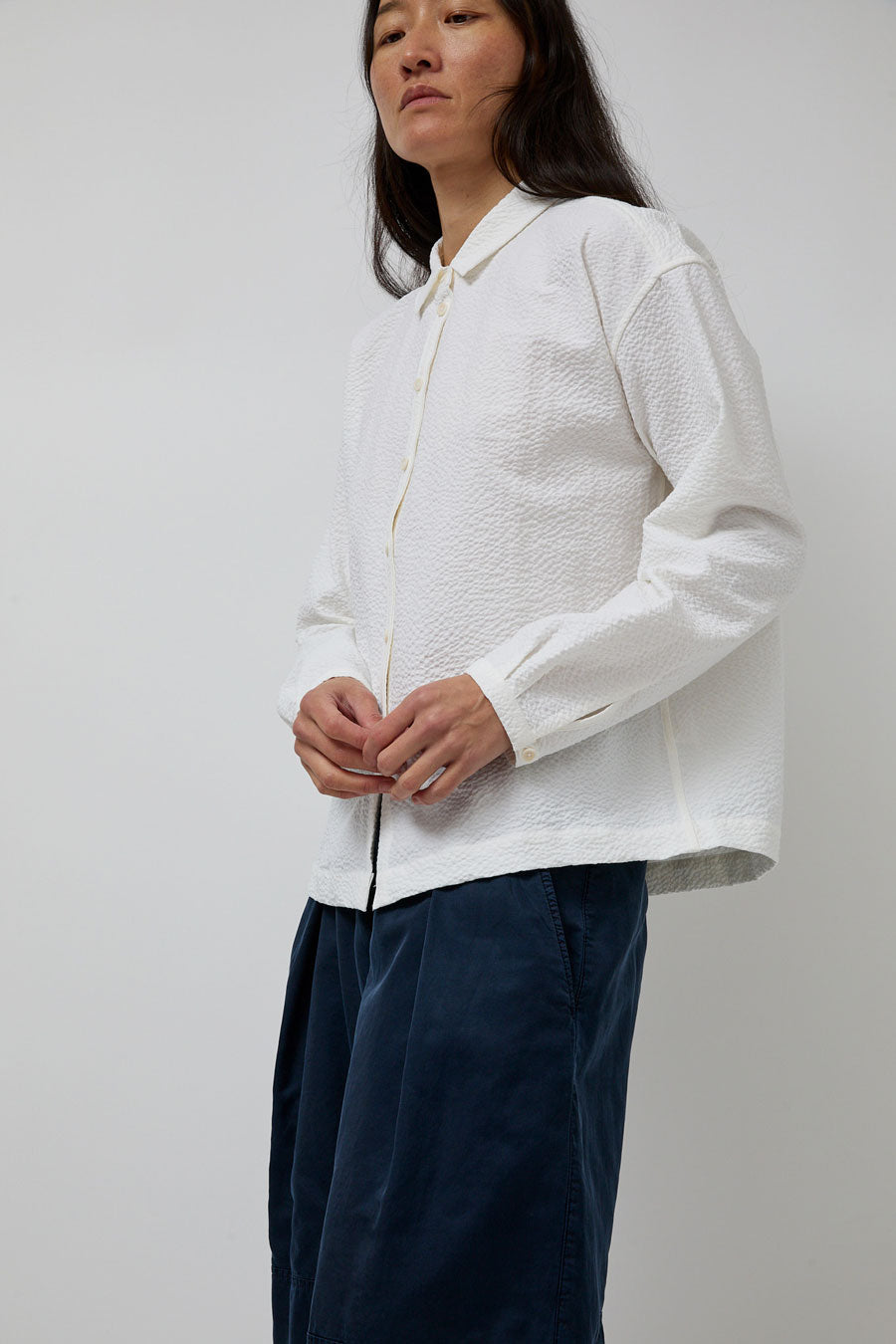 YMC Marianne Shirt in White