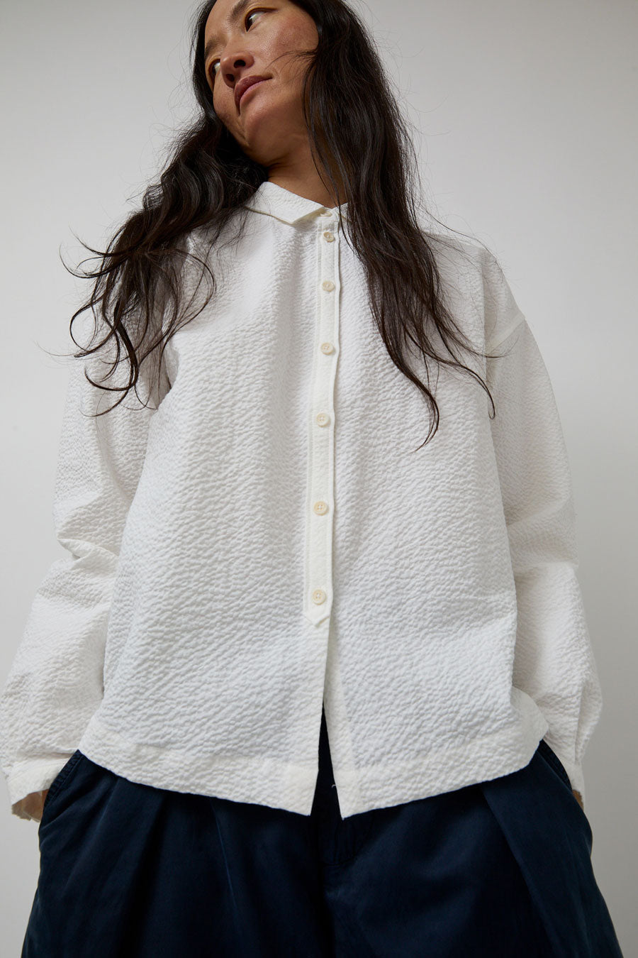 YMC Marianne Shirt in White