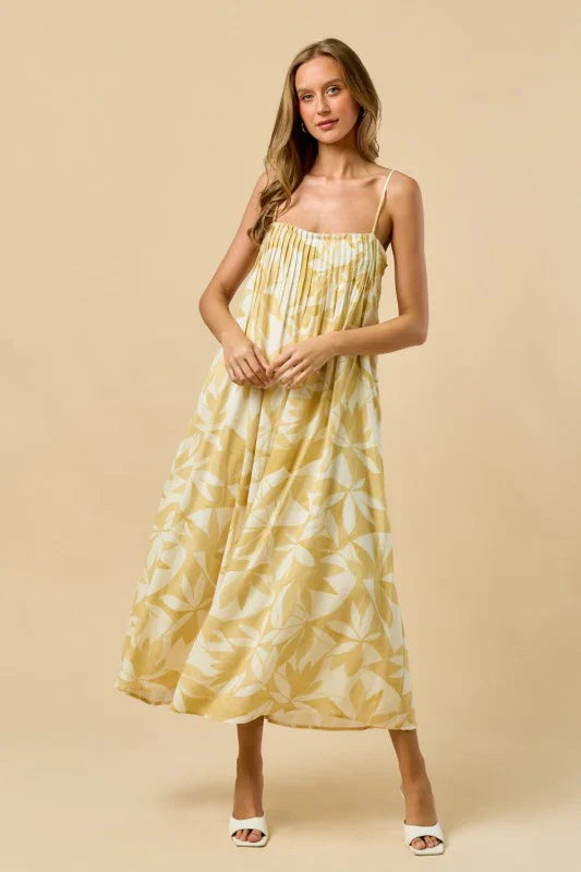 Limoncello Bloom Maxi Dress
