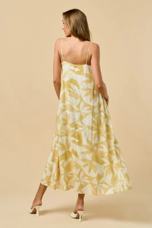 Limoncello Bloom Maxi Dress