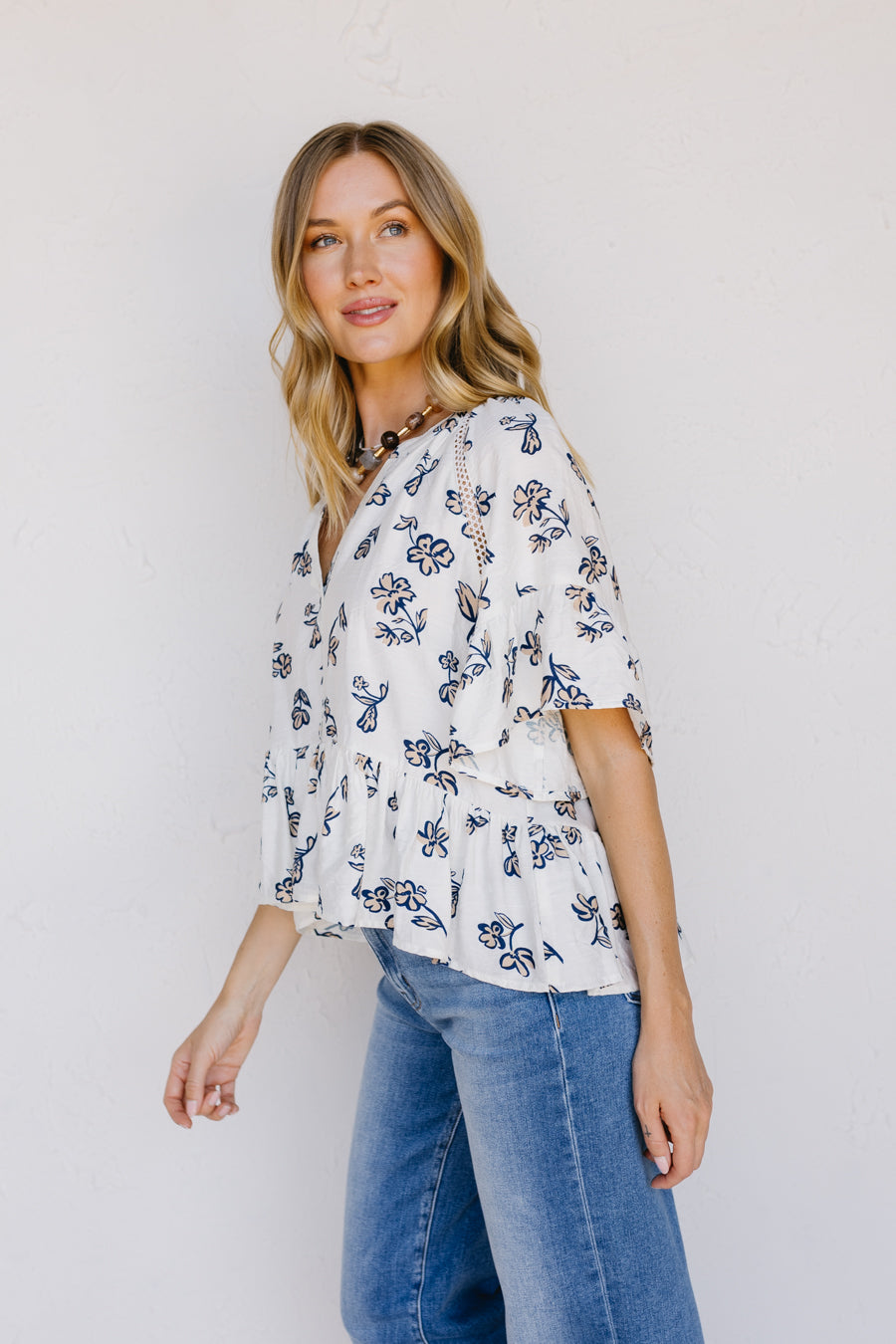 Blue Bonnet Top