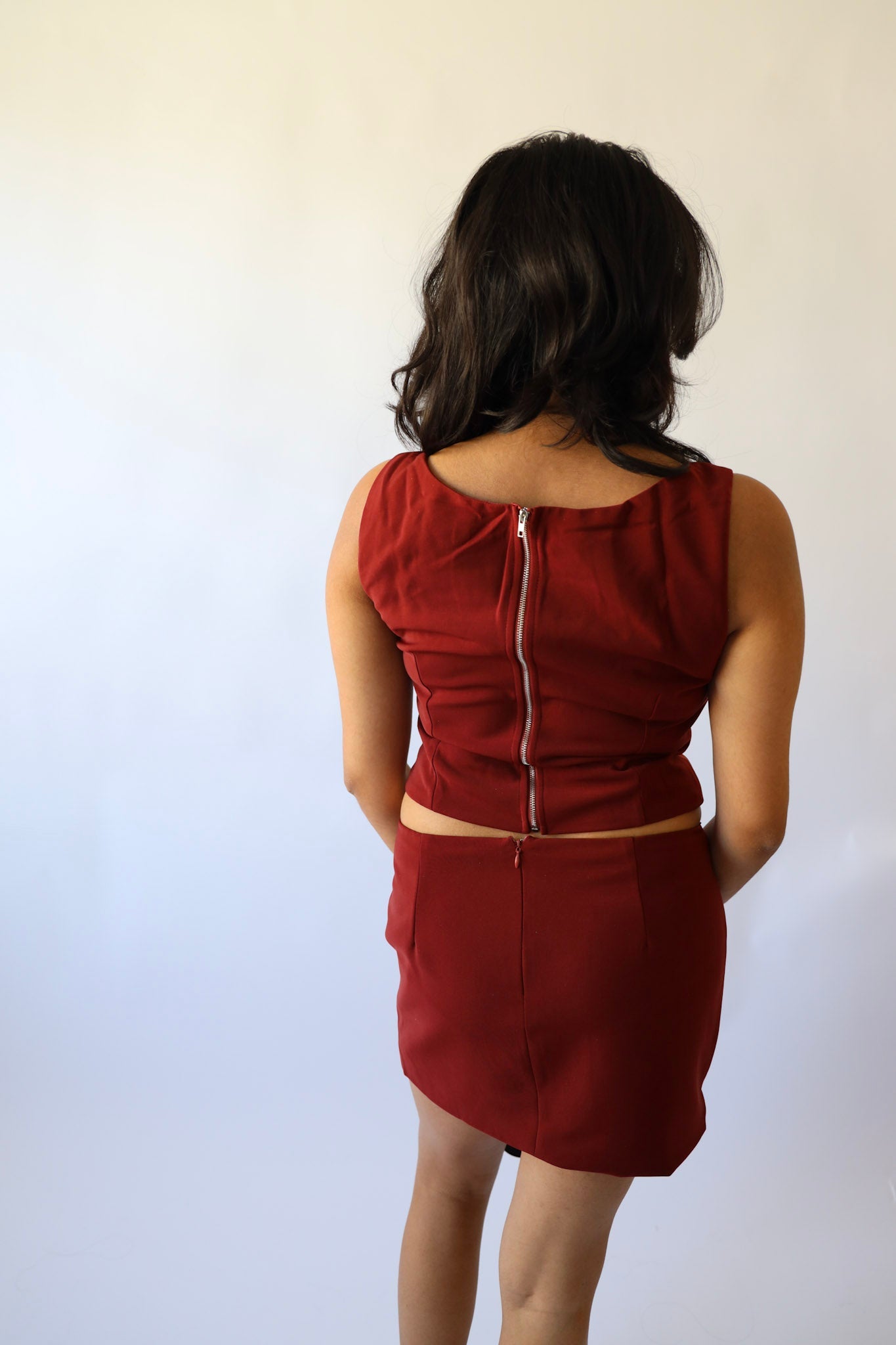 Bustier Top and Skirt Set (sold as a set)