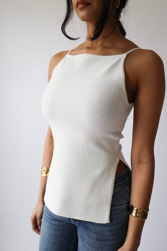 Essential Ribbed Tank