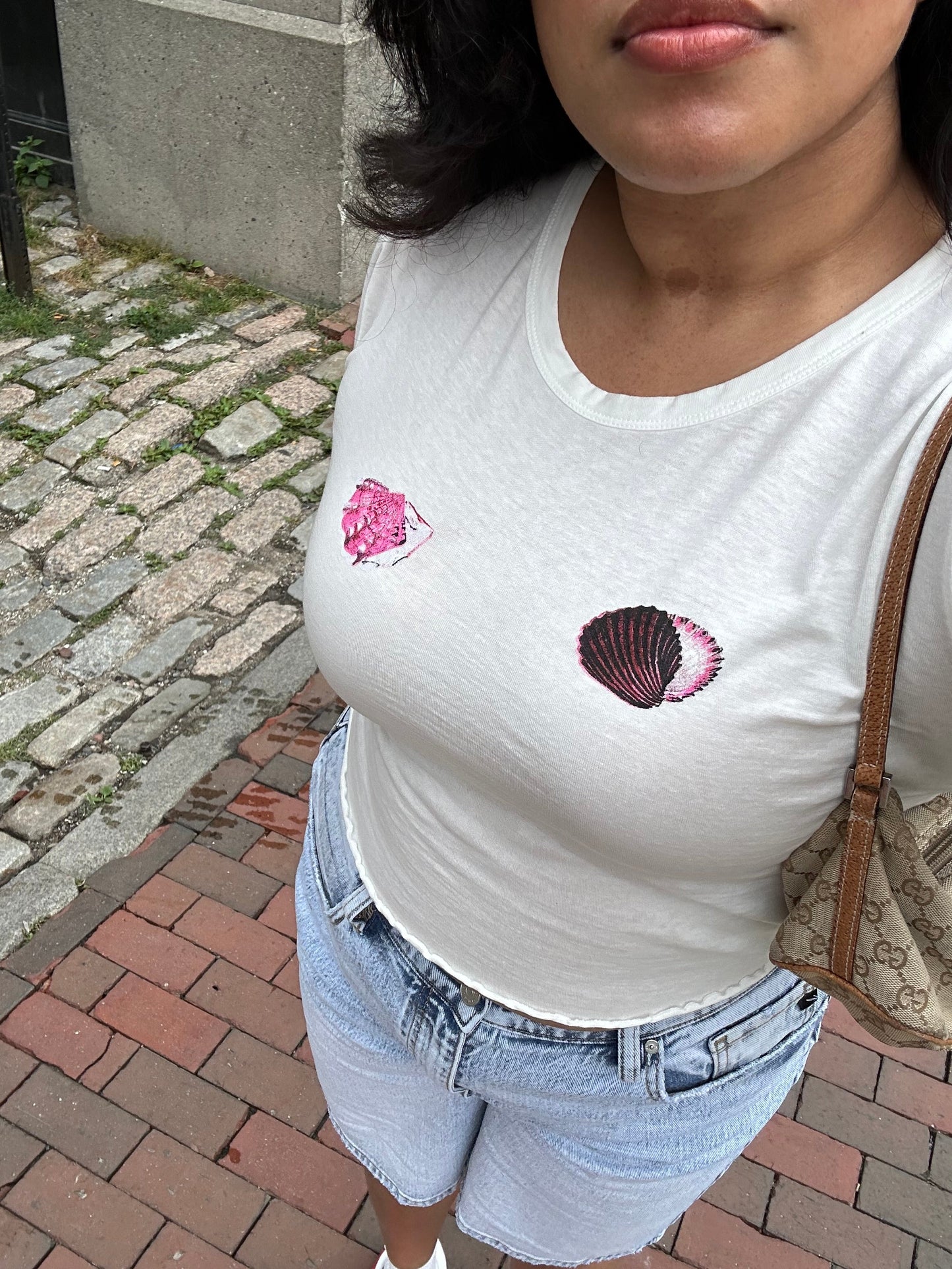 Shell Baby Tee