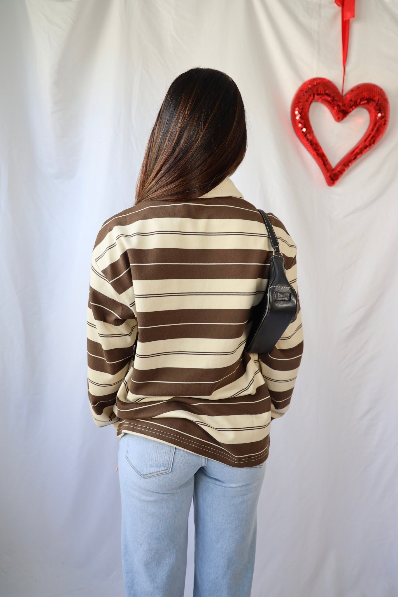 Stripe Rugby Polo Shirt