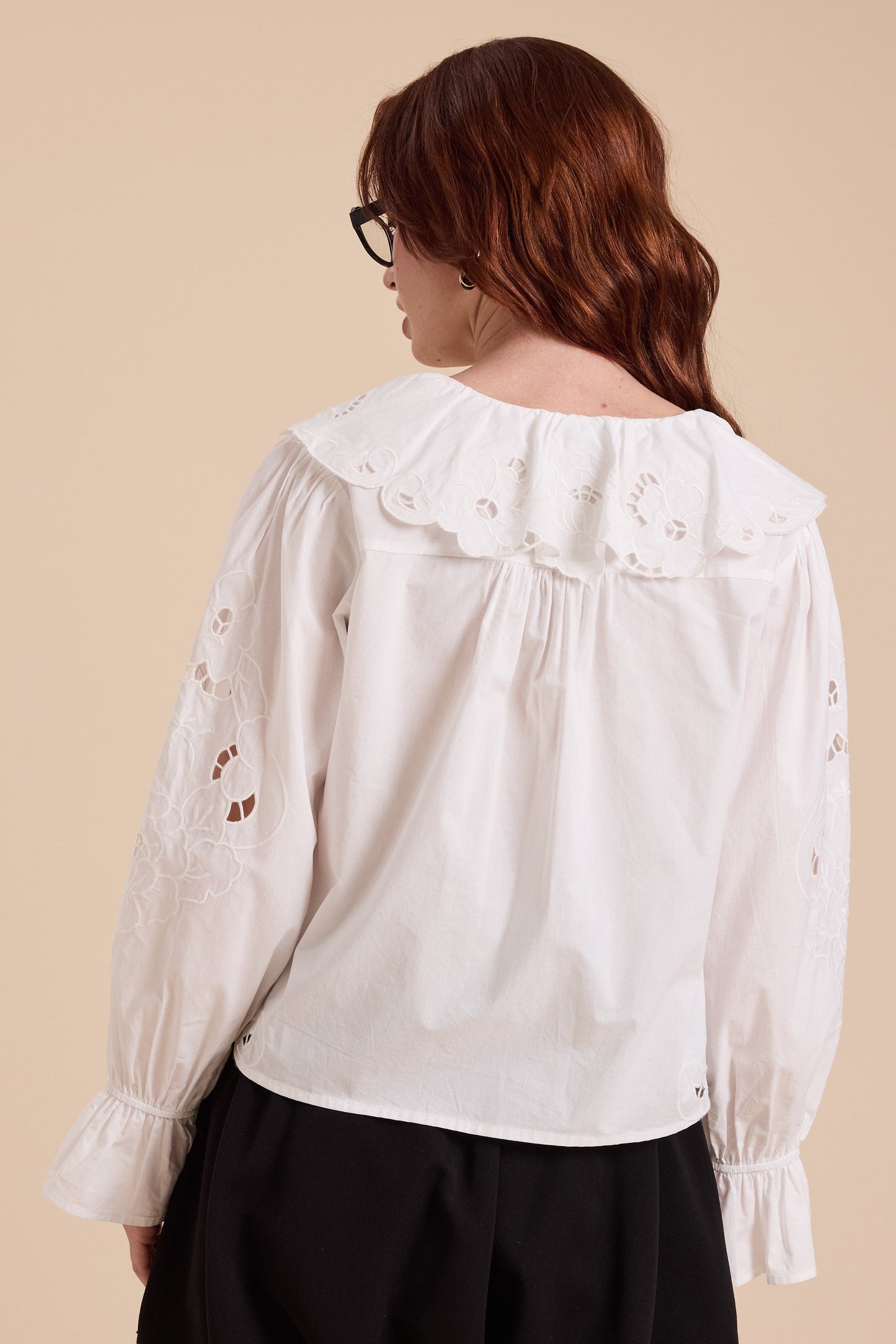 The Marseille Eyelet Blouse