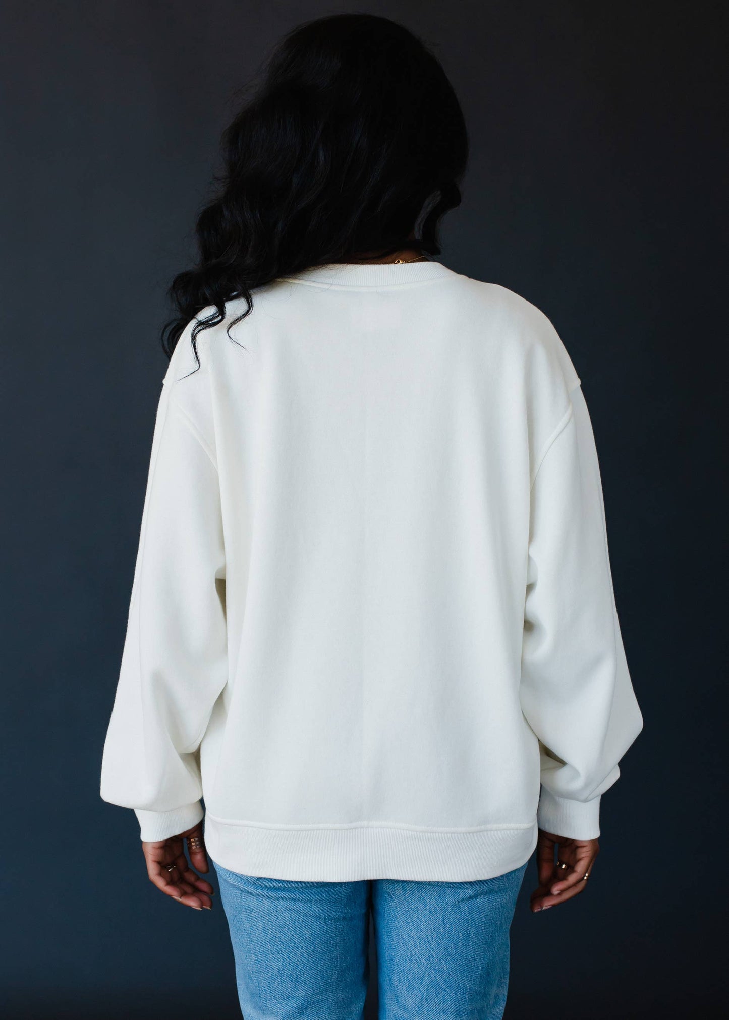White Apres Ski Club Sweatshirt