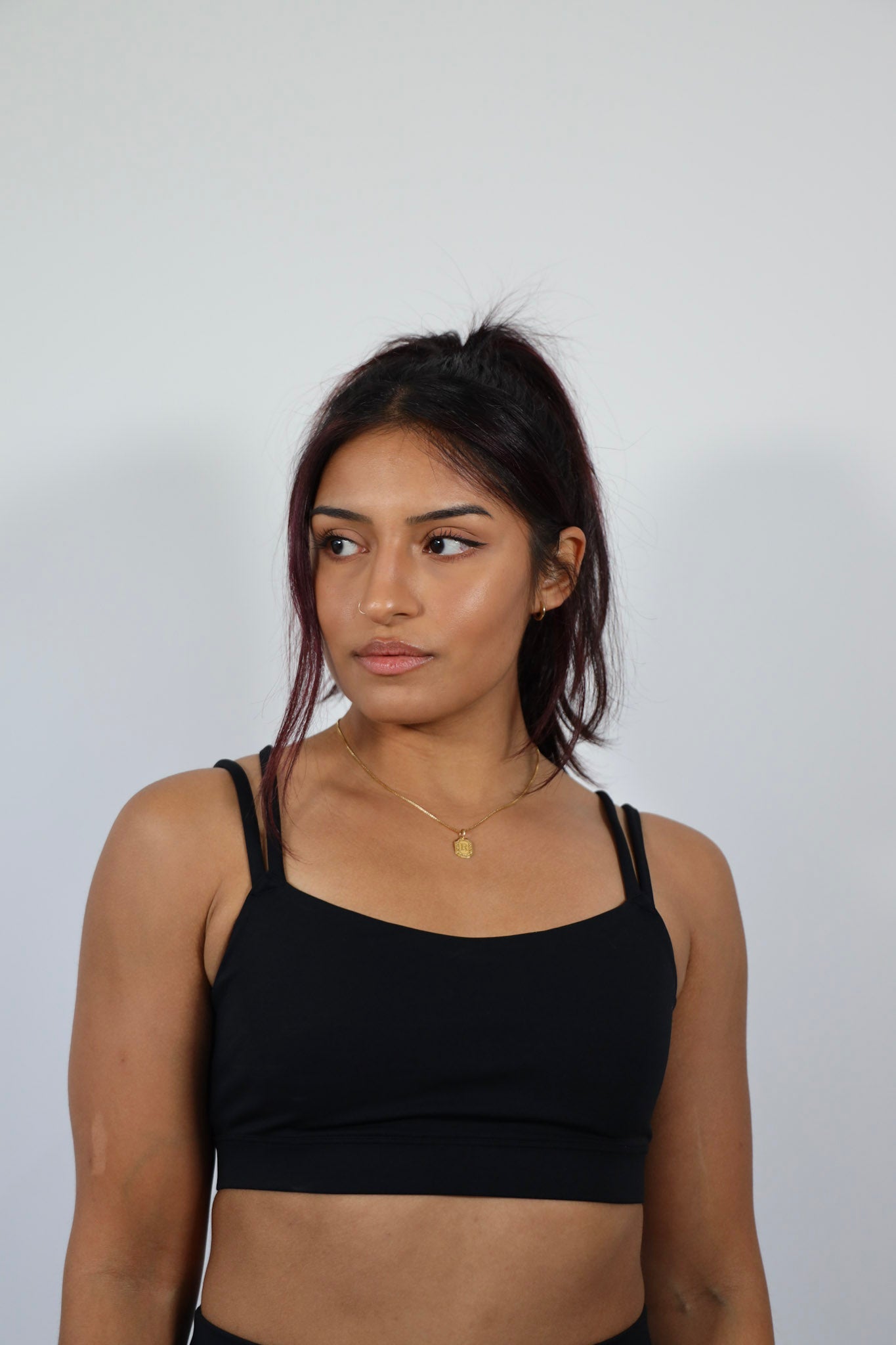 Light Support Padded Strappy Sports Bra