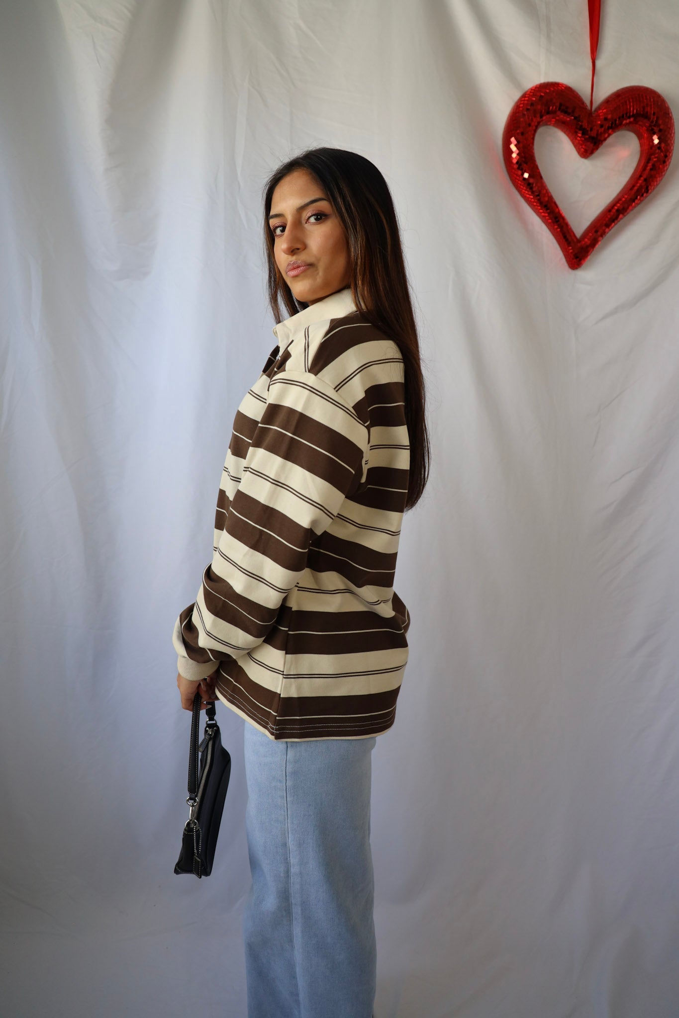 Stripe Rugby Polo Shirt
