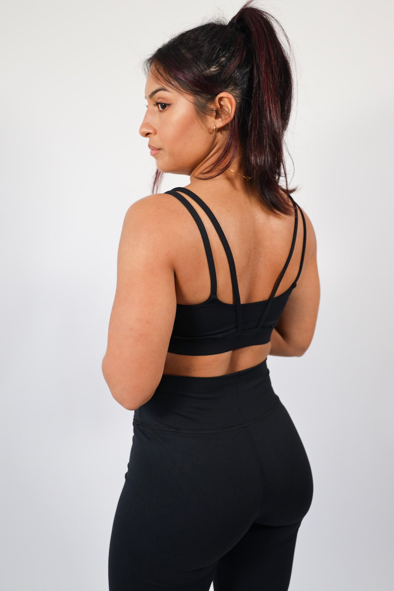 Light Support Padded Strappy Sports Bra