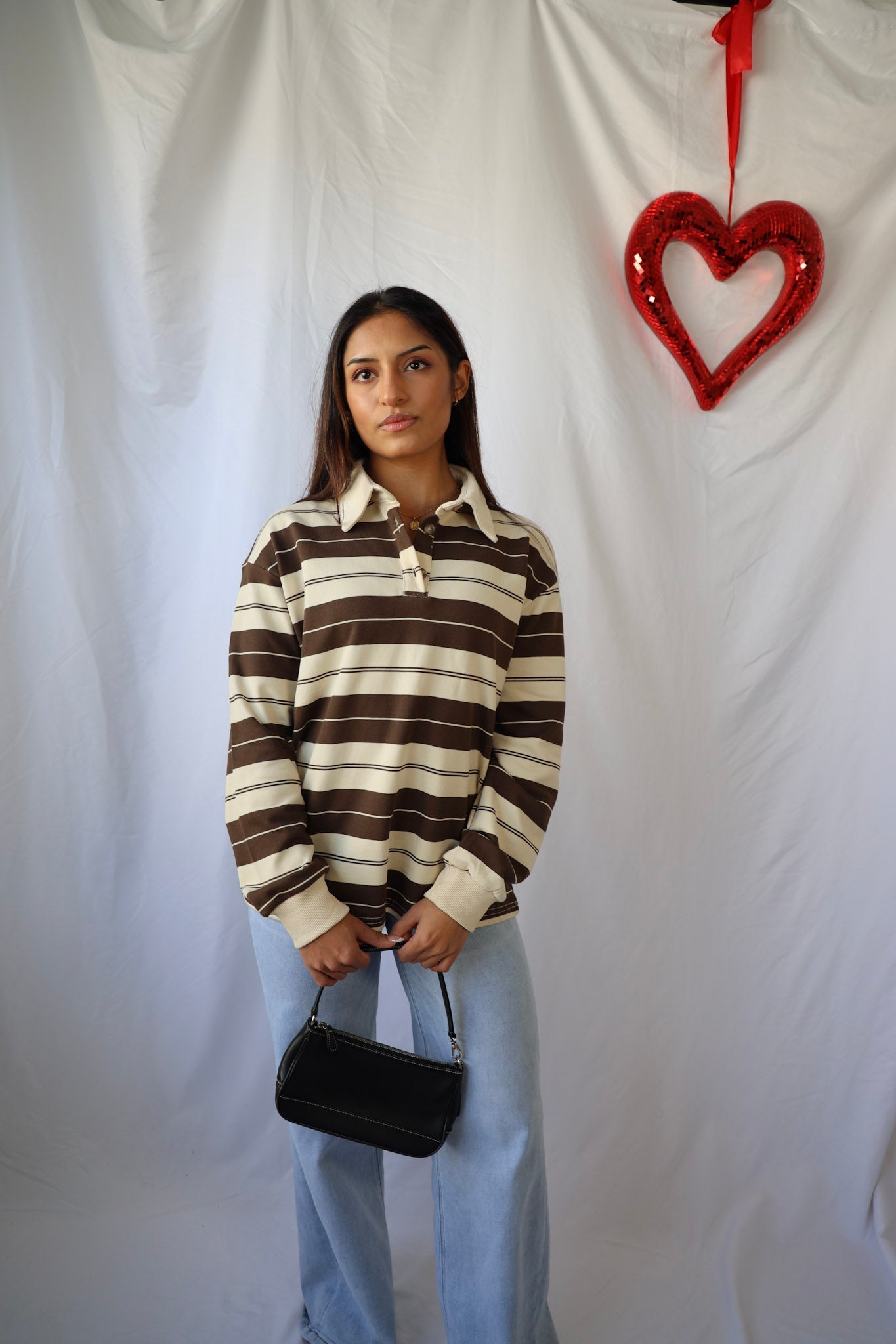 Stripe Rugby Polo Shirt