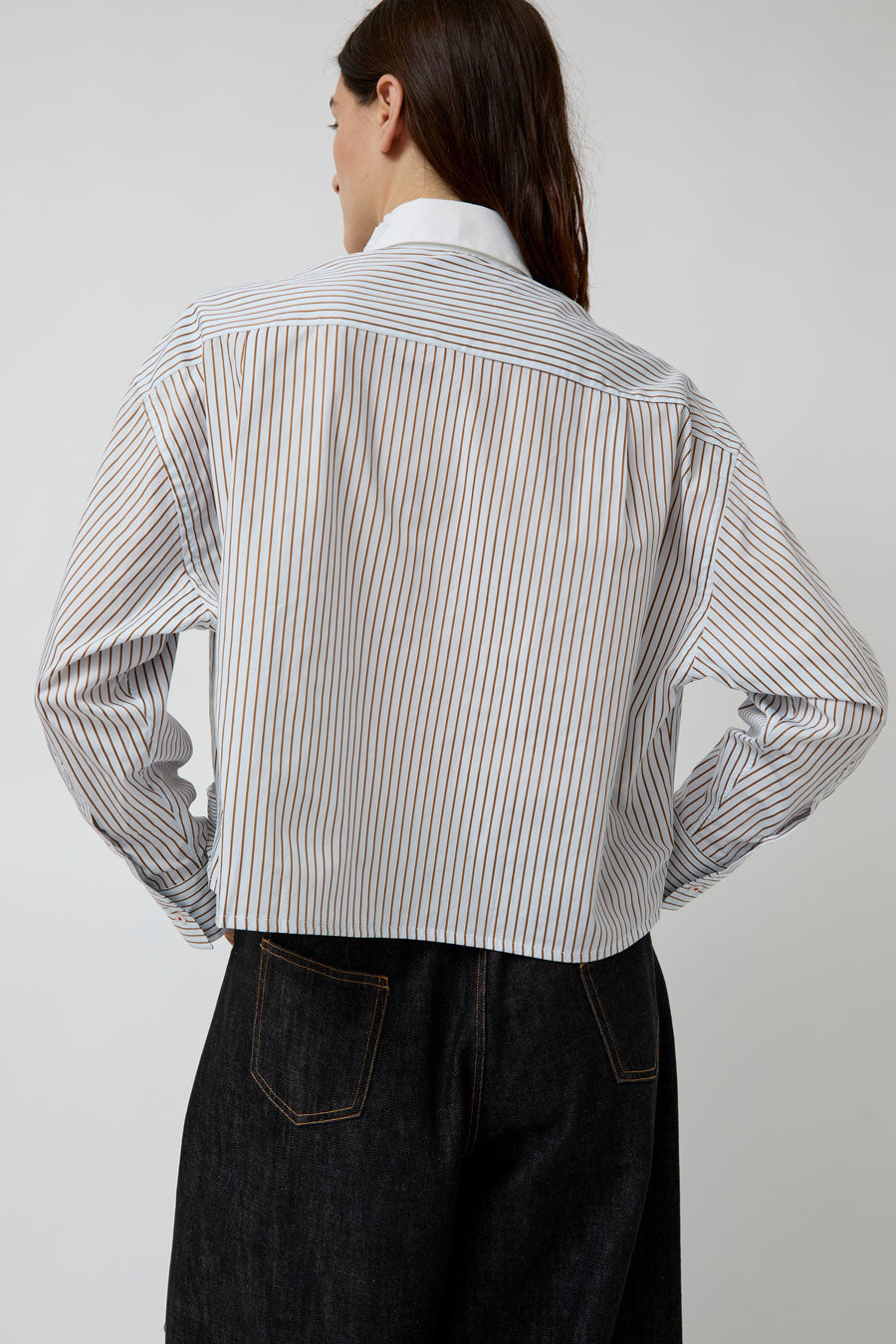 CORDERA Embellished Striped Shirt in Stripe