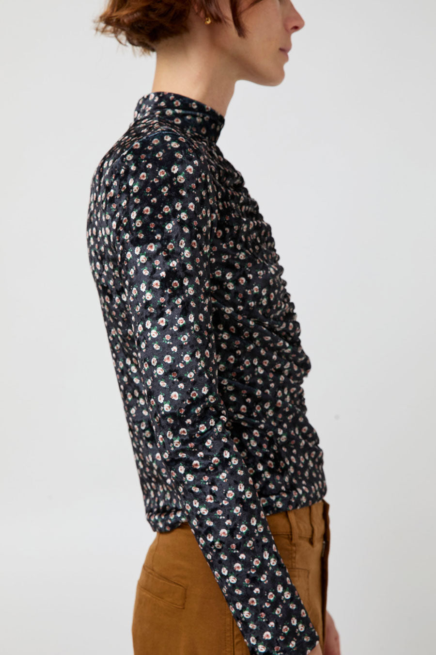 No.6 Kara Top in Black Floral