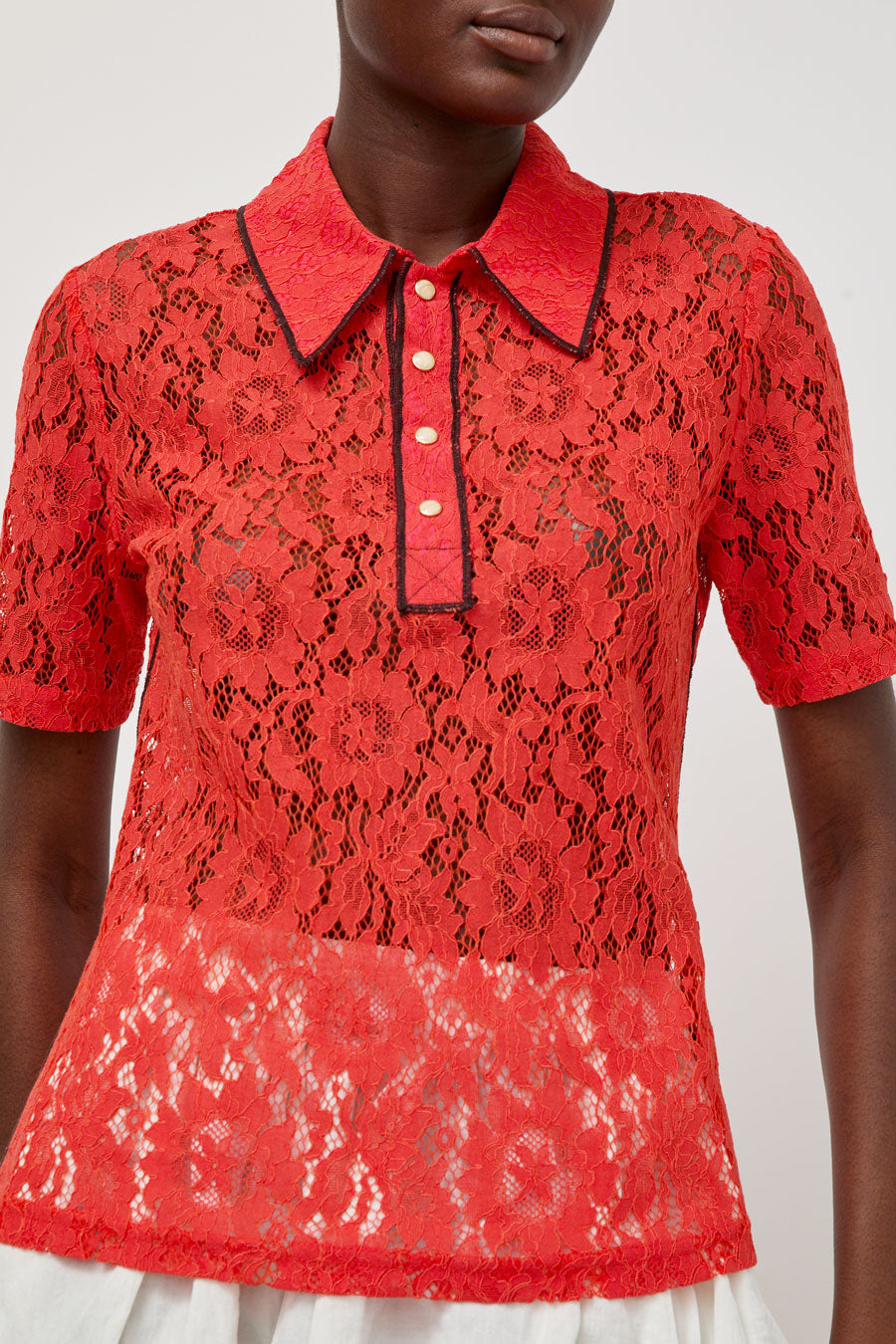 No.6 Dierdre Top in Red