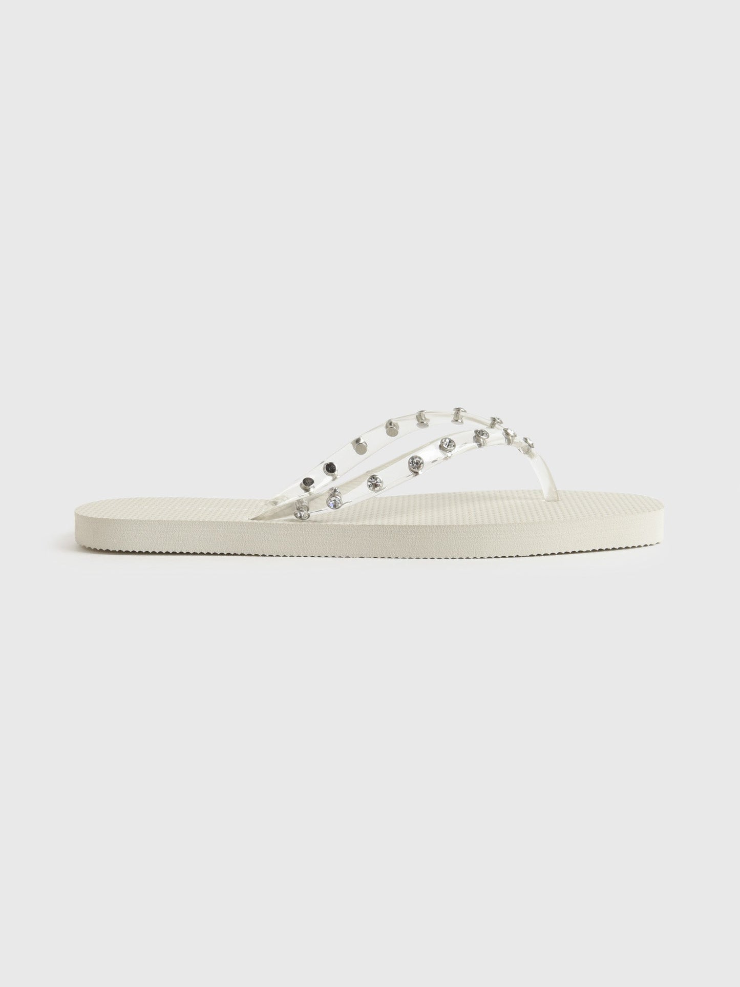 Loeffler Randall Women's Taryn Crystal Jelly Flip Flop