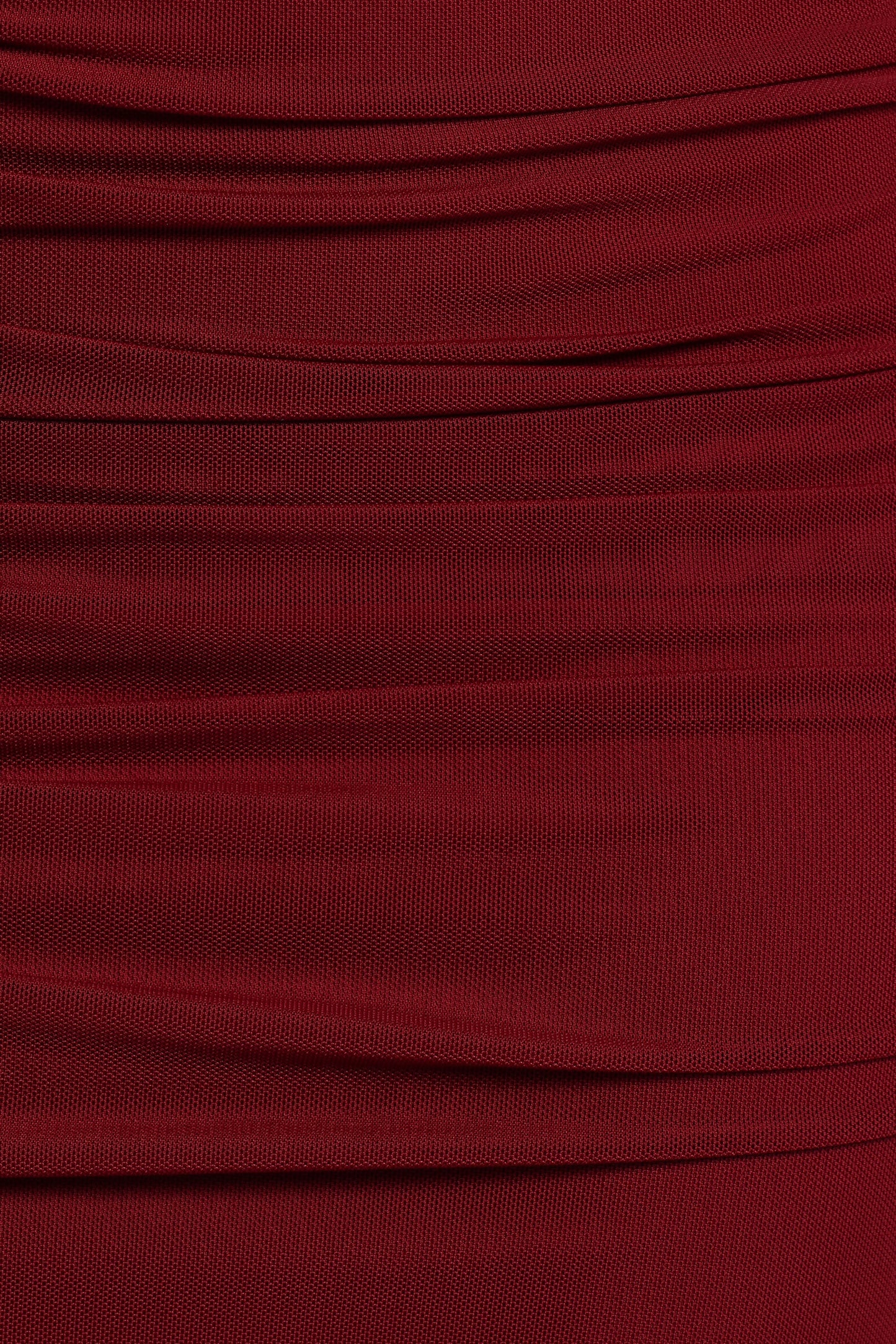 Wella Ruched Knit Top - Berry