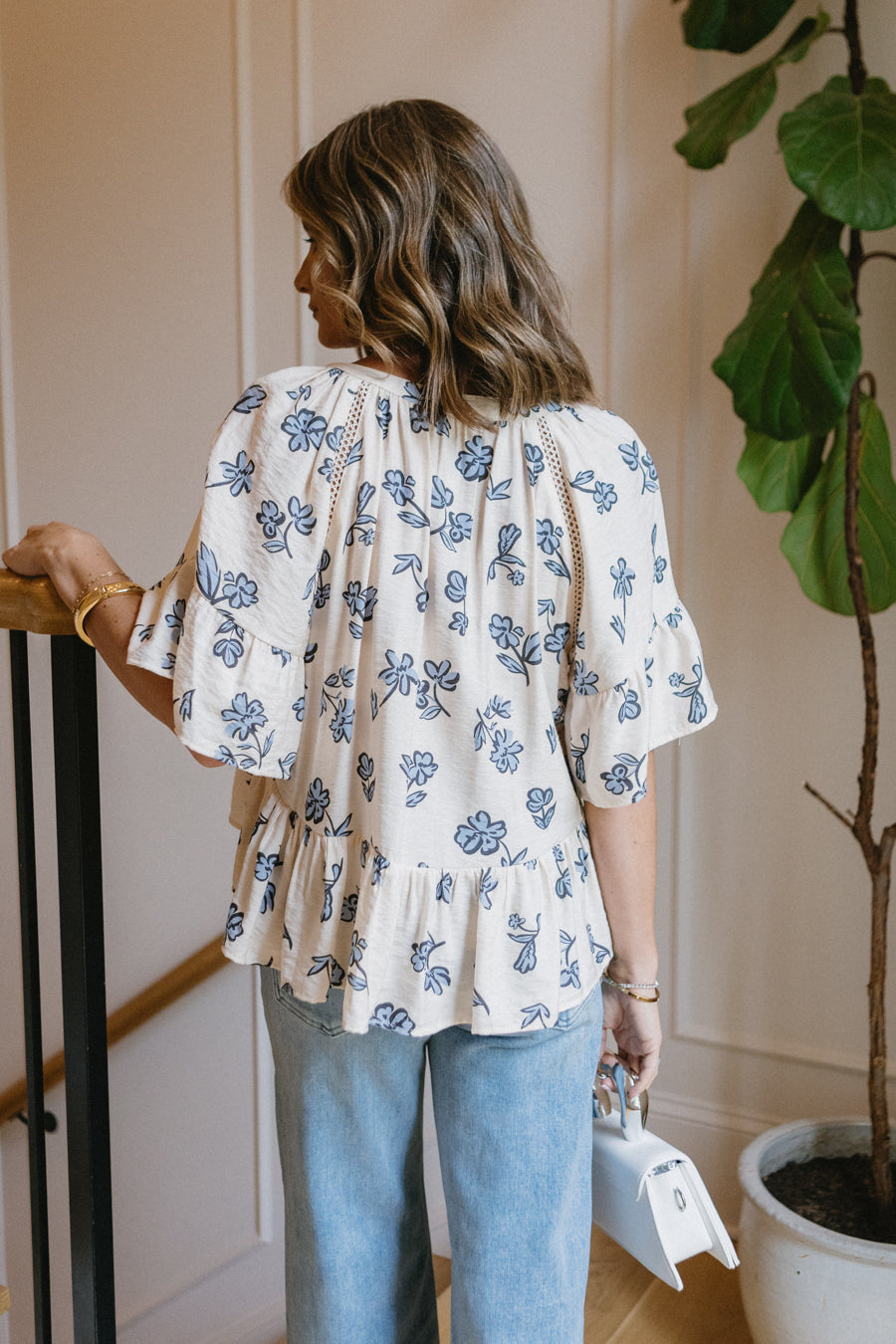 Blue Bonnet Top