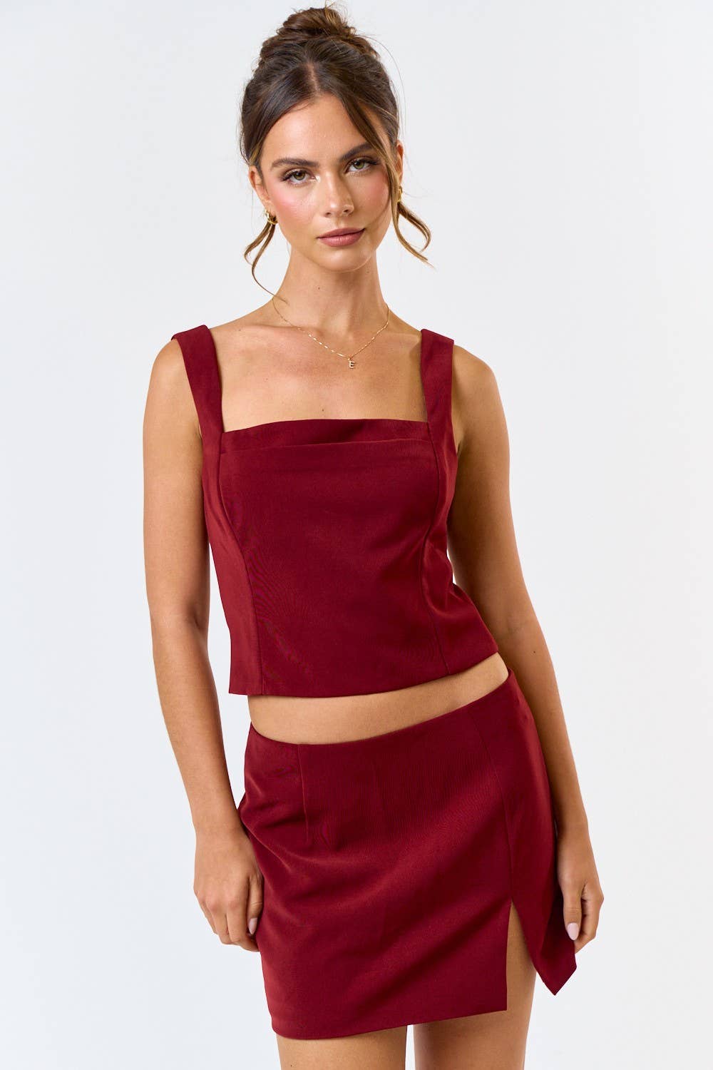 Bustier Top and Skirt Set (sold as a set)