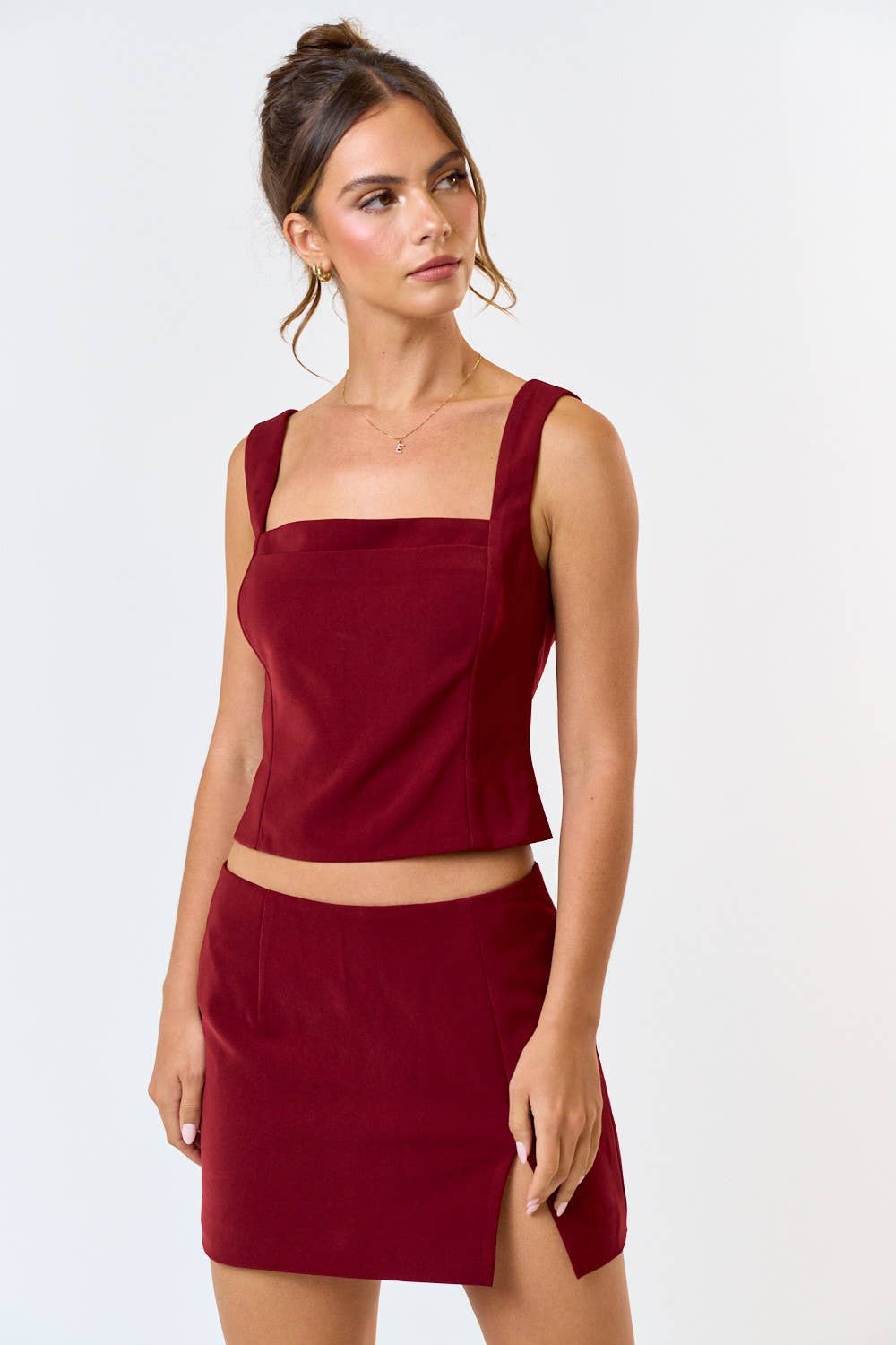 Bustier Top and Skirt Set (sold as a set)