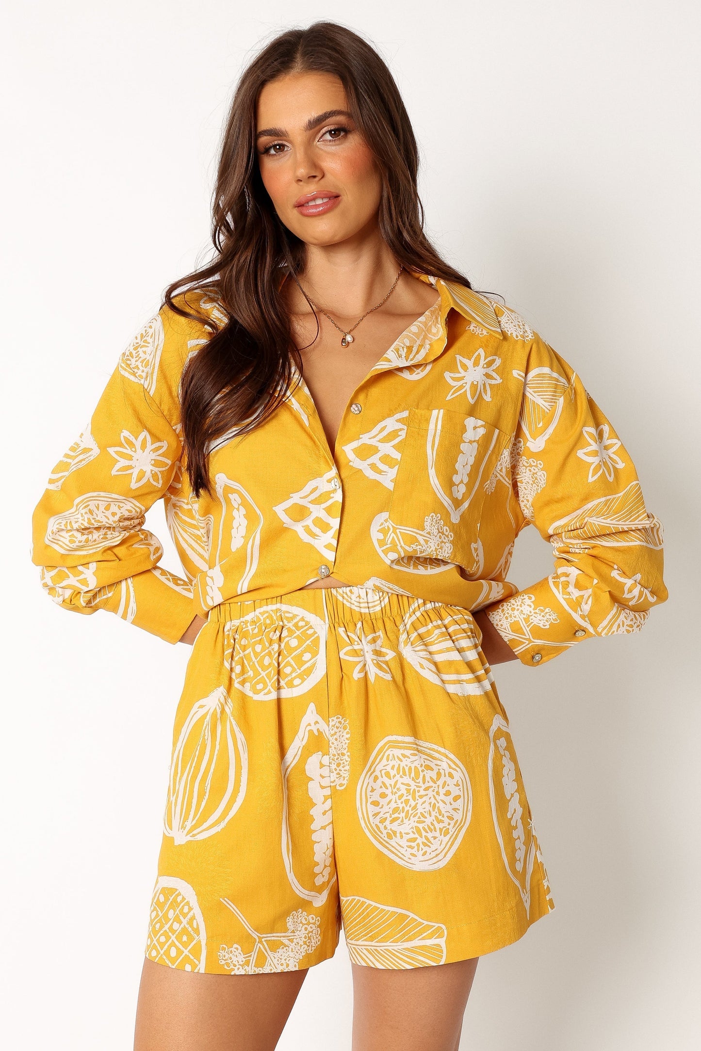 Bonnie Two Piece Set - Yellow