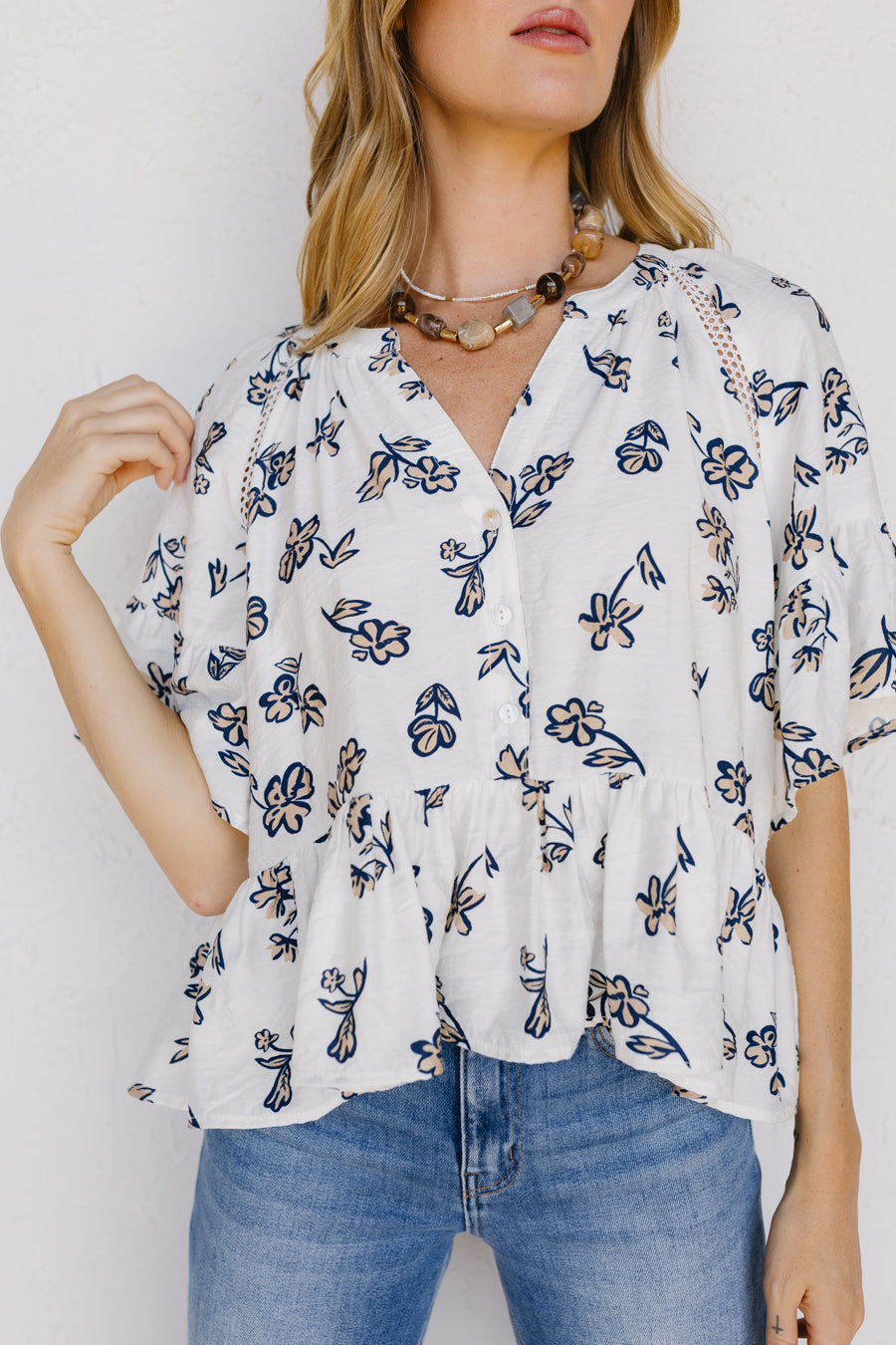 Blue Bonnet Top