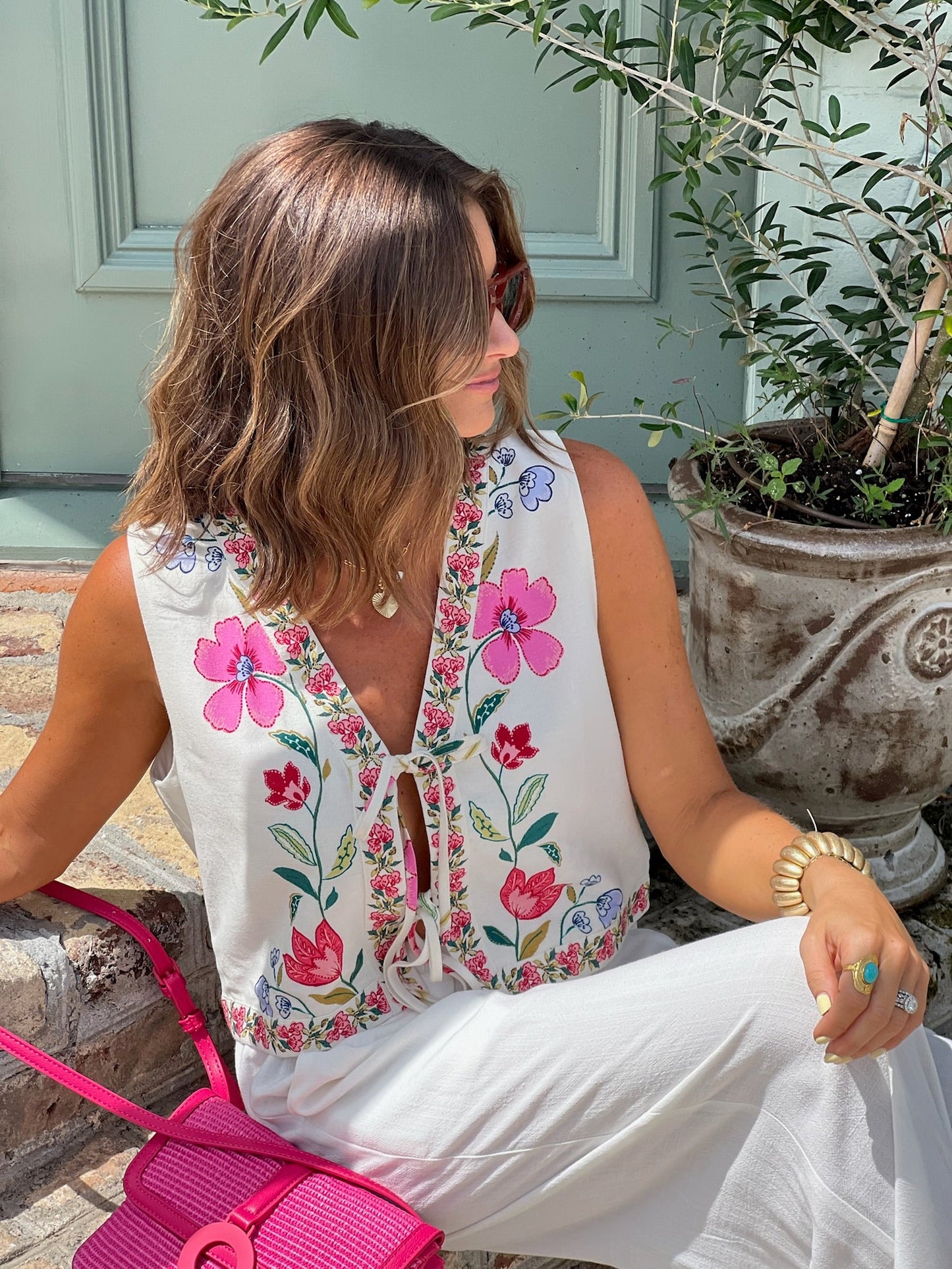 Wildflower Garden Vest